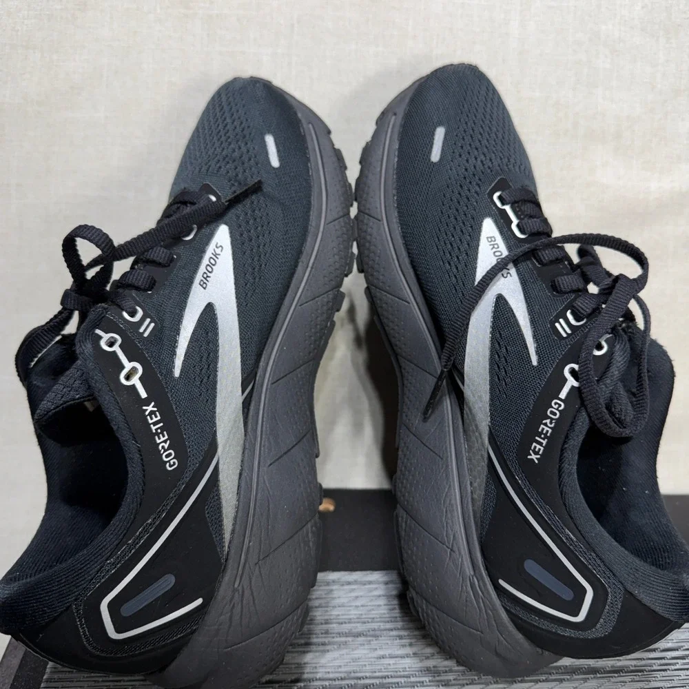 Brooks Ghost 14 GTX Shoes - Women's 10 - Black Running 1203551B066 Waterproof